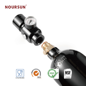 Regolatore di alluminio HPA valvola di riduzione del serbatoio HPA regolatore di pressione del cilindro per Paintball CO2 serbatoi - Product Image 3