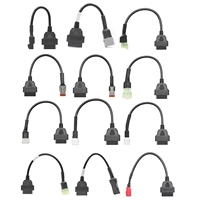 Coche OBD2 escáner ELM327 OBD lector de código OBDII coche escáner herramienta de diagnóstico para motocicleta Android IOS Windows