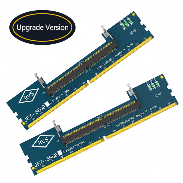 Laptop RAM to so U-DIMM Desktop Adapter Card, Memory Tester so DDR5 to DDR5 U-DIMM Converter
