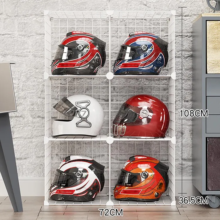 Jh-mech kask şapka standı ekran kask korumak sağlam dayanıklı çok fonksiyonlu Metal motosiklet kask standı kullanarak