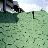 Architektonische Asphaltschindeln mit Vollständigen Spezifikationen Wasserdichte Laminierte Bitumen-Dachziegel für Villa und Wohnhaus