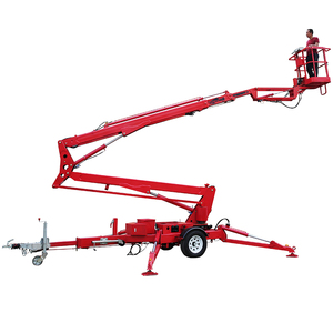 2026 UNW Chinese Factory Towable Telescopic <strong>Boom</strong> <strong>Lift</strong>, 12-24m Height Working Platform, Mobile Lifting Equipment For Sale - Product Image 3