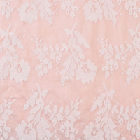 Tissu en dentelle textile blanc brodé pour voile à œillets 100% coton séchage rapide poids moyen pour vêtements femme et fille égyptien