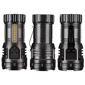 Mini Linterna Súper Brillante de 9 LED con Luz Lateral COB, 800mAh, Cuerpo de ABS, Imán, Linterna Táctica de Emergencia - Product Image 1