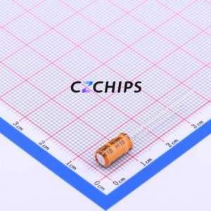 Condensador Electrolítico de Aluminio de Orificio Pasante LKGB0901E470MF, D5xL9mm 47uF 20% 25V 212mA-100kHz - Product Image 1