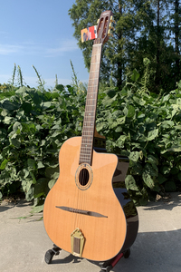 Aiersi-guitarra acústica <span class=keywords><strong>de</strong></span> <span class=keywords><strong>jazz</strong></span>, instrumento <span class=keywords><strong>de</strong></span> regalo para niños, hecho a mano, gypsy, fabricante <span class=keywords><strong>de</strong></span> china, bigginer amigable - Product Image 3