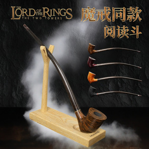 Heatherwood Pipe Bent Type Long Handle Tobacco Pipe For Straw Tobacco Men's Gift - Product Image 5