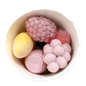 Crème glacée en forme de fruits mélangés halal, mini-crème glacée, prix avantageux, vente chaude - Product Image 1