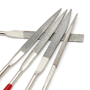 140Mm 160Mm 180Mm Kim Cương Kim Tập Tin Thiết Lập <span class=keywords><strong>Mini</strong></span> Kim Tập Tin Kit Cho Đá Thủy Tinh Kim Loại Khắc Thủ Công Dụng Cụ Tay Kim Tập Tin Thiết Lập - Product Image 2