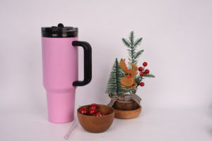 New Messi x tràn bằng chứng giật gân kháng Tumbler nắp cho 40oz cách điện thủy Tumbler tái sử dụng chân không Flask - Product Image 3