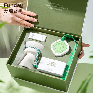 Funday Bamboo Brook Serenity Scented Diffuser Stone Aromatherapy Gift Box 90-120 Days Duration - Product Image 1
