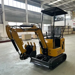 Bán Chạy Nhất Trung Quốc Mini Máy Xúc 1.5 Tấn Đa Chức Năng Khai quật Các Nhà Sản Xuất Nhỏ Digger Với Miễn Phí Xô Trên Bán