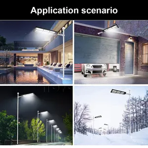 Hofoled Outdoor High Power Road Garden Waterproof IP65 SMD All In 1 Integrated Led 1000W Solar Street Light