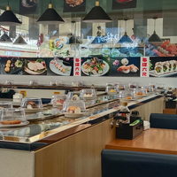 Sistem Konveyor Restoran Sushi dan Hot Pot Kecil Berbahan Baja Anti Karat Pintar dengan Kecepatan yang Dapat Disesuaikan, Tahan Api/Panas