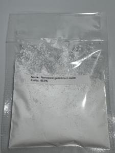 Ossido di Terre Rare GeoQuin a Nanoscala, Purezza 99,9%, Polvere Bianca, Modello Jiangsu GQ-N-GdO1, per Ceramica Strutturale e Refrattari - Product Image 3