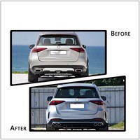 Kits de Carrocería Facelift para Mercedes-Benz GLE W167 20-21 a Modelos AMG53 2024, Parachoques, Parrilla, Kit de Carrocería, Piezas de Automóvil, Parachoques Ensamblables