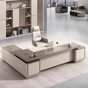 Mobilier de <span class=keywords><strong>bureau</strong></span> <span class=keywords><strong>bureau</strong></span> de chef <span class=keywords><strong>2m</strong></span> gestionnaire de panneaux de particules table de <span class=keywords><strong>bureau</strong></span> exécutive table en forme de L pour le <span class=keywords><strong>bureau</strong></span> - Product Image 2