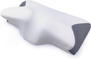 Modern Ergonomic Slow Rebound Memory Foam Cervical <b>Pillow</b> Removable 100% Polyester Cover Machine Washable for <b>Bed</b> - Product Image 1