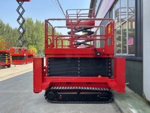 Mới CE chứng nhận thép cắt kéo bàn nâng giàn giáo điện nâng nền tảng 6M 8.5m 10m 12M 14m - Product Image 5