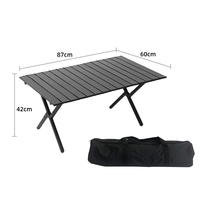 Egg Roll Tisch Koreanischer BBQ-Grilltisch Party-Stühle und -Tische Tragbarer Outdoor-Esstisch und Stuhl-Set Klappbarer Campingtisch