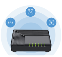 Adaptador VoIP Flyingvoice FTA5120 2 FXO, Gateway ATA SIP, 2 Puertos LAN, Voz HD, Alto Rendimiento