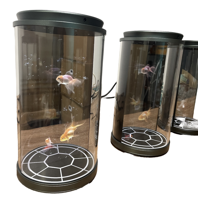 New Release OEM 3D Hologram LED Projector Transparent Tabletop Advertising Display for Indoor Use with Remote Control