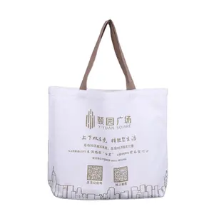 2024 Summer Large Canvas Tote Bag With Tassel Fringe Reusable Cotton Handle Beach Bag For Women Custom Logo Promotion Gifts