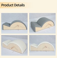 Correcteur de posture pour studio de Pilates, cadre en bois de chêne, écologique, durable, réglable, support dorsal, OEM ODM