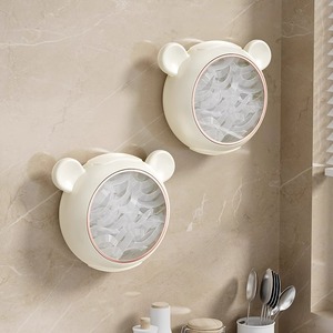 Wall Mounted Plastic <b>Wrap</b> Dispenser Kitchen Storage Organizer for Disposable Food <b>Wrap</b> Foil and <b>Paper</b> <b>Rolls</b> - Product Image 5