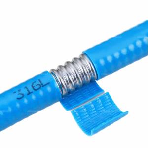 Nouvelle arrivée Tube ondulé en acier inoxydable pour les installations de chauffe-eau SS 304 Tuyau ondulé flexible pour le gaz - Product Image 5