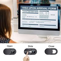 Toptan fiyat Webcam kapağı MacBook dizüstü bilgisayar için kamera kılıfı gizlilik kaymak telefonu korumak Web Cam kapak