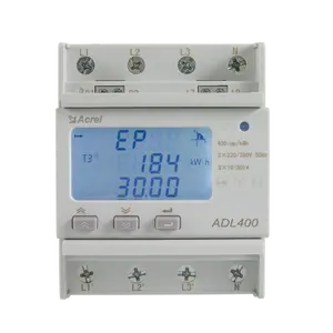 Acrel Din-rail Type 3 Phase 4 Wires 380V 80A Input Current & Voltage & Power Consumption Measuring Function Energy Meter