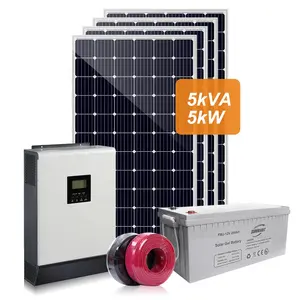 Energie Systeme家用太阳能电池板系统太阳能相关产品3kw 5kw 6kw 8kw 10kw太阳能系统太阳能套件10年