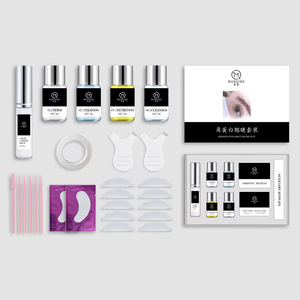 Kit de <span class=keywords><strong>Lifting</strong></span> de Pestañas Vegano con Queratina para Principiantes, Loción/Líquido para Rizar Pestañas, Guía Paso a Paso, DIY en Casa, Temporal - Product Image 2