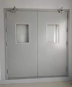 Porta Tagliafuoco in Acciaio 30-60 Minuti, Ignifuga, Isolamento Termico, Uscita di Emergenza con Barra Antipanico - Product Image 6