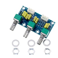 XH-M802 carte de tonalité passive amplificateur préampli Module d'alimentation faible réglage du son élevé électronique bricolage carte de circuit imprimé électronique