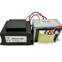 Transformateur de type EI 12V 24V 12 0 12 transformateurs d'impulsions de sortie de clôture électrique 10A