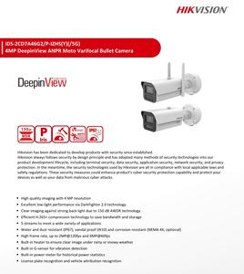 Hik Originele IDS-2CD7A46G2/P-IZHSY 4mp Deepinview Anpr Moto Varifocal Bullet Camera Lpr Kentekenherkenning Darkfighter2.0 - Product Image 3