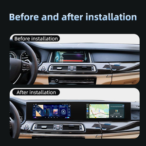 Duales Interaktives Display Android Touch Carplay 360 GPS <span class=keywords><strong>Navigation</strong></span> Carplay für <span class=keywords><strong>BMW</strong></span> 7er F01 F02 F04 2009-2015 - Product Image 3