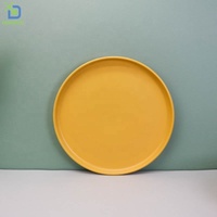 Service de table en grès coréen et japonais pour restaurant, collection Bianca Bead & Leaf, ensemble de vaisselle rond