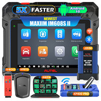 Programador de Códigos de Llaves de Auto MaxiIM IM608S II, Herramienta de Diagnóstico OBD2 con Limpiador de Inyectores de Combustible para Audi Q5/A5/Q7