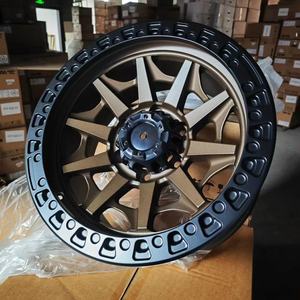 Jante en alliage coulé tout-terrain + rebord <span class=keywords><strong>SB</strong></span>/noir satiné 17 X 9J PCD 6x139.7 CB 110 pour voiture <span class=keywords><strong>de</strong></span> tourisme - Product Image 3