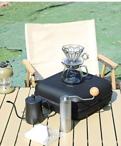 Kit de cafetière manuelle à filtre pour voyage en plein air Maxfree avec sac - Product Image 3