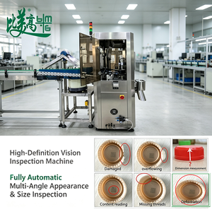 AI 360 °   Sistema de Inspección de Visión de Cobertura Completa para Puntos Negros/Disparos Cortos/Flash/Anillo de Manipulación con 7 Cámaras - Product Image 2