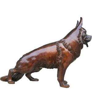 고품질 금속 골동품 청동 호랑이 동물 동상 - Product Image 5