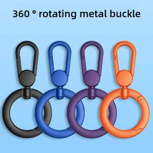 Zinc Alloy Phone Lanyard with 360 Rotation Anti-Tangling Rope <b>Hook</b> <b>Clip</b> & Buckle-Mobile Phone Accessories - Product Image 4