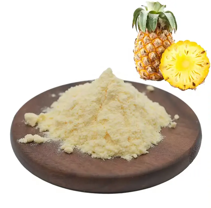 Rifornimento di fabbrica naturale puro sapore di ananas in polvere concentrato di frutta estratto di verdura fresca alimenti salutari