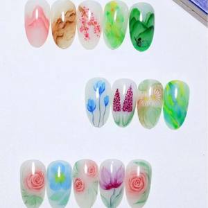 36 colori in tinta unita Set di pigmenti ad acquerello pittura acrilica professionale arte arte <span class=keywords><strong>Nail</strong></span> Art Halo tintura perla altre forniture per unghie - Product Image 5