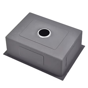 อ่างล้างจานสแตนเลสปุ่มเปียโนอ่างล้างจานแบบน้ำตกหน้าจอดิจิตอลอัจฉริยะแบบ304 - Product Image 4