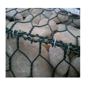 Steenwerend netwerk bescherming 2x1x1 gabionmanden verzinkt riviermat geweven draadgaas steenbak steenkooi keerwand - Product Image 4